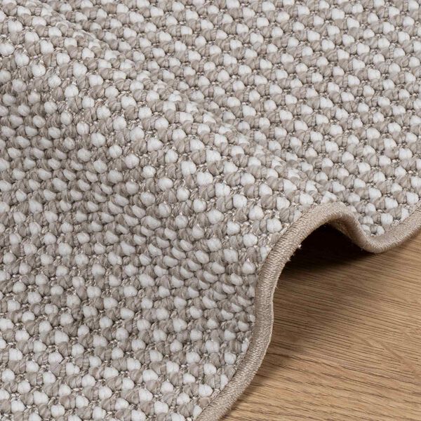 vidaXL Vloerkleden HUARTE Cr&egrave;me en Taupe 200 x 80 cm Polyester