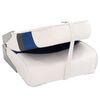 vidaXL Bootstoelen 2 st inklapbaar met hoge rugleuning 44x38x55 cm