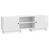 vidaXL TV-kast 150 x 31 x 50 cm Hoogglans Wit Geconstrueerd hout