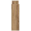 vidaXL Schoenenkast 2 pcs Artisan Eiken 85 x 18 x 90 cm Bewerkt hout