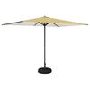 vidaXL Tuinparasol met Basis 200 x 300 cm Polyester Rechthoekig