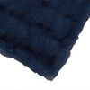 vidaXL Neppels Konijnenbont Deken 4 pcs Marineblauw 220 x 240 cm