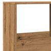 vidaXL Kamerscherm 100x33x155,5 cm bewerkt hout artisanaal eikenkleur
