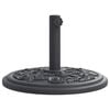 vidaXL Parasolvoet voor stok van &Oslash;38 / 48 mm 12 kg rond