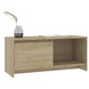 vidaXL Tv-meubel 90x35x40 cm bewerkt hout sonoma eikenkleurig
