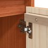 vidaXL Dressoir Wasbruin 70 x 34 x 80 cm Massief grenenhout