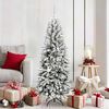 vidaXL Kunstkerstboom met 150 LED met standaard Wit 63 x 63 x 150 cm