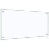 vidaXL Spatscherm keuken 80x40 cm gehard glas transparant