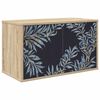 vidaXL Wandgemonteerd tv-meubel DOKKUM 69 x 33 x 40 cm Sonoma Eiken