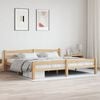 vidaXL Bedframe massief grenenhout 200x200 cm