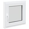 vidaXL Kelderraam RISOR 50 x 50 cm PVC en glas Wit
