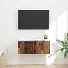 vidaXL TV Wandkast Oud Hout 60 x 31 x 29.5 cm Bewerkt hout