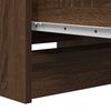 vidaXL Dressoir 37,5x35x99 cm spaanplaat bruin eikenkleurig