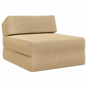 vidaXL Vouwbare Bankbed Groen Grijs 60 x 70 x 41 cm Stof