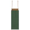 vidaXL Papieren zakken 50 st met hengsels 15x8x21 cm groen