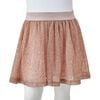 Kinderrokje met glitters 92 zachtroze