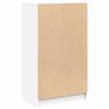 vidaXL Schoenenkast 59x35x100,5 cm bewerkt hout wit