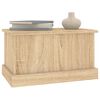 vidaXL Opbergbox Sonoma Eiken 50x30x28 cm Bewerkt Hout