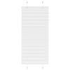 vidaXL Pliss&eacute; rolgordijn 55x100 cm stofbreedte 54,4 cm polyester wit