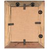 vidaXL Fotolijsten 2 st 30x40 cm massief gerecycled hout en glas