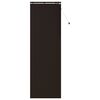 vidaXL Jaloezie Donkerbruin 90 x 250 cm 35 mm Massief Paulowniahout