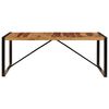 vidaXL Eettafel 200x100x75 cm massief acaciahout