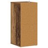 vidaXL Schoenenkasten 2 st 32x35x70 cm bewerkt hout oud houtkleurig
