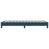 vidaXL Boxspring zonder matras fluweel donkerblauw 80x210 cm