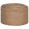 vidaXL Touw 100% jute 10 mm 100 m