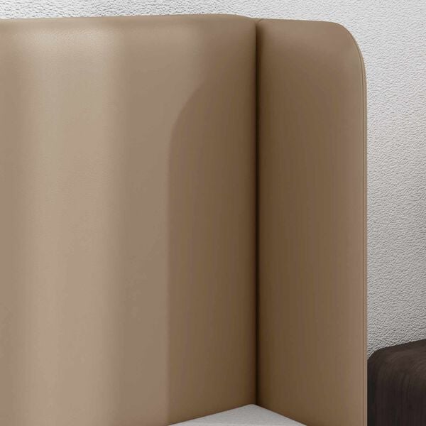 vidaXL Hoofdbord oor Bruin 40,5 x 40,5 x 4 cm PVC