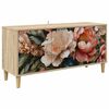 vidaXL Tv-meubel BORNE 102 x 33 x 50 cm Sonoma Bewerkt hout