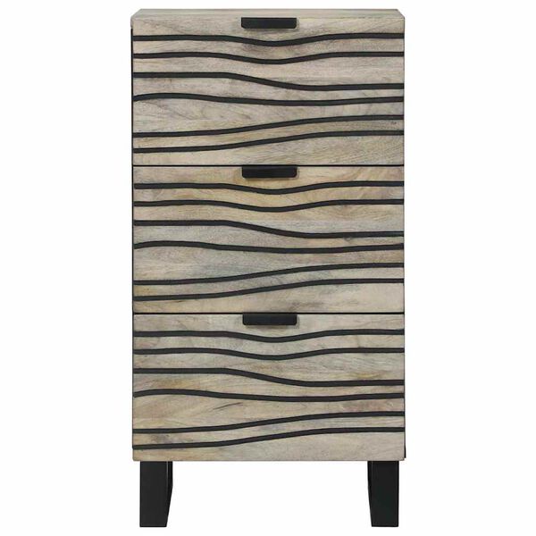 vidaXL Media-opslagkasten en rekken Wit en zwart 40 x 33 x 75 cm