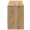 vidaXL TV Eenheden Bruin 100 x 34 x 50 cm Bewerkt hout
