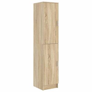 vidaXL Hoge kast Sonoma Eiken 35 x 39 x 168 cm