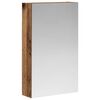 vidaXL Badkamer spiegelkast Oudhout 30 x 10,5 x 50 cm Bewerkt hout