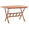 vidaXL Tuintafel inklapbaar 135x85x75 cm massief acaciahout