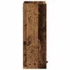 vidaXL Badkamer Kast Oud Hout 39 x 23,5 x 65 cm Bewerkt hout & Metaal