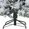 vidaXL Kunstmatige Inklapbare Kerstboom Groen 240 cm PE en PVC