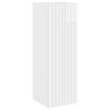 vidaXL Wand Gemonteerde Badkamerkast Hoogglans Wit 33 x 34,5 x 100 cm