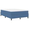 vidaXL Platform bedframe Blauw 140 x 190 cm Stof