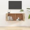vidaXL Tv-wandmeubel 100x34,5x40 cm sonoma eikenkleurig