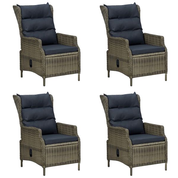 vidaXL 7-delige Tuinset bruin