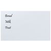 vidaXL Magneetbord wandgemonteerd 100x60 cm&nbsp;gehard glas wit