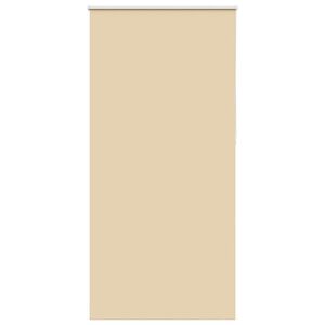 vidaXL Rolgordijn verduisterend 115x230 cm stofbreedte 110,7 cm beige