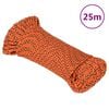 vidaXL Boottouw 4 mm 25 m polypropyleen oranje