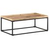 vidaXL Salontafel 110x60x42 cm ruw mangohout