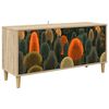 vidaXL Tv-meubel ZAANDAM 102 x 33 x 50 cm Sonoma Bewerkt hout