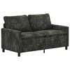 vidaXL Bank Antracietkleurig 156 x 81 x 87,5 cm Polyester