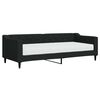 vidaXL Slaapbank met matras 80x200 cm stof zwart