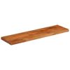 vidaXL Tafelblad rechthoekig 100x20x2,5 cm massief acaciahout